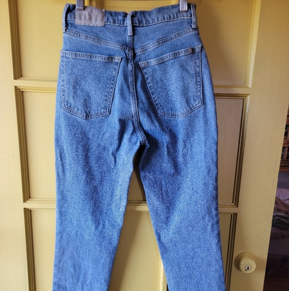 Everlane The Original Cheeky Jean Sz 24 Ankle Color Stone-Wash Sky - Picture 8 of 13